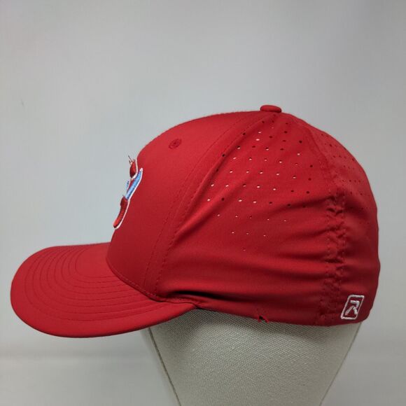 Richardson Men's Fitted Hat PTS 30 Red Size XS-S Embroidered G Logo - Picture 3 of 7